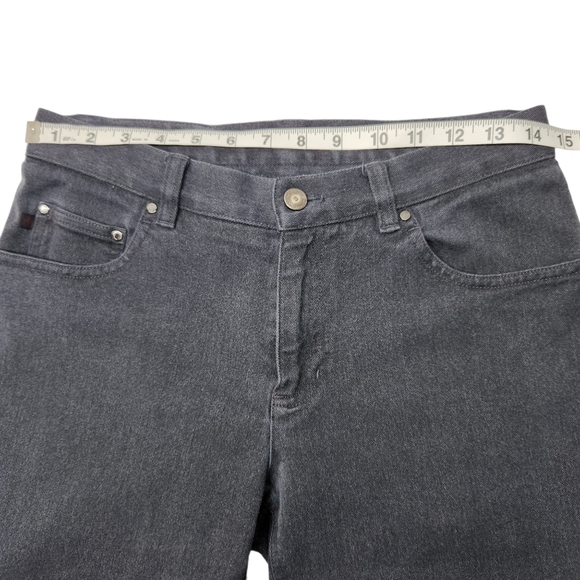 Ralph Lauren Boot Cut Jeans Charcoal Gray, Size 6 Petite - Picture 12 of 13